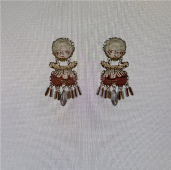 Pendientes Ayala Bar Mujer in Aleación de Metal WB-RDN2061-POST - WB-RDN2061-POST